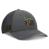 Men's Vegas Golden Knights Fanatics Gray Authentic Pro Home Ice Trucker Adjustable Hat