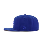 Quebec Carnavals MiLB Minor League Baseball Light Royal Blue New Era 59Fifty Fitted