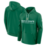 Men's Toronto Maple Leafs Fanatics Branded Kelly Green Authentic St Patrick's Day - Pullover Hoodie