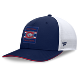 Men's Fanatics Navy Montreal Canadiens Authentic Pro Rink Trucker Snapback Hat