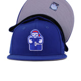 Quebec Carnavals MiLB Minor League Baseball Light Royal Blue New Era 59Fifty Fitted