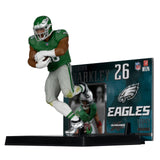 Saquon Barkley Philadelphia Eagles NFL 7in Posed Figure McFarlane's Sportspicks - Kelly Green Jersey