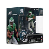 Saquon Barkley Philadelphia Eagles NFL 7in Posed Figure McFarlane's Sportspicks - Kelly Green Jersey