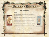 2023 Topps Allen & Ginter Baseball Hobby Box 24 Packs per Box, 8 Cards per Pack