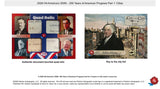 2026 Historic Autographs America's 250th Anniversary Part 1: Cities Hobby Box 6 Packs Per Box, 5 Cards Per Pack