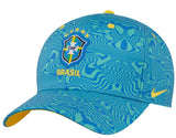 Men's Brazil National Team Nike Rise Adjustable Hat - Blue