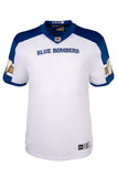 Men's Winnipeg Blue Bombers New Era CFL Replica Away Road Football Jersey - White