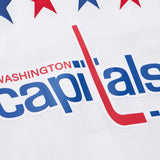 Men's Washington Capitals Alexander Ovechkin Mitchell & Ness White 2012/13 Captain Blue Line Player Jersey