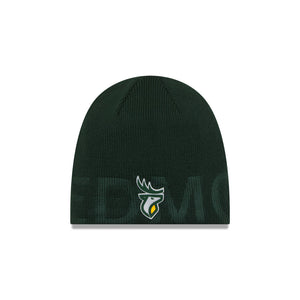 Edmonton Elks CFL Football New Era Sideline UnCuffed Knit Beanie Hat - Green