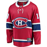 Men's Montreal Canadiens Cole Caufield Fanatics Branded Red Home Breakaway - Replica Jersey