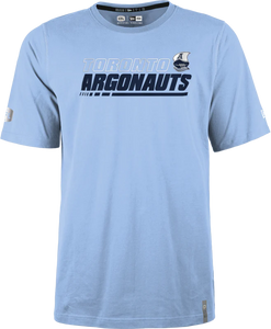 2024 Toronto Argonauts CFL Football New Era Reign Logo Sideline T Shirt  - Powder Blue