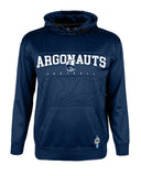 Men's Toronto Argonauts New Era Sideline Performance Pullover Hoodie - Navy