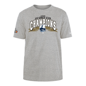 Men's New Era Toronto Argonauts 2024 111th Grey Cup Champions Locker Room T-Shirt