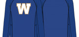 2026 Winnipeg Blue Bombers CFL Football New Era Rutted Sideline Long Sleeves T Shirt  - Royal Blue