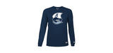 2026 Toronto Argonauts CFL Football New Era Rutted Sideline Long Sleeves T Shirt  - Navy Blue