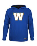 Men's Winnipeg Blue Bombers New Era 2026 Sideline Metam Raglan Hoodie - Royal