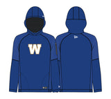 Men's Winnipeg Blue Bombers New Era 2026 Sideline Metam Raglan Hoodie - Royal