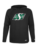 Men's Saskatchewan Roughriders New Era 2026 Sideline Metam Raglan Hoodie -Black