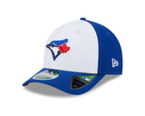 Men's Toronto Blue Jays New Era Alt 3 2025 MLB Postseason Side Patch 9FORTY Adjustable Hat - White Panel