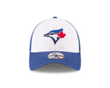 Men's Toronto Blue Jays New Era Alt 3 2025 MLB Postseason Side Patch 9Twenty Adjustable Hat - White Panel