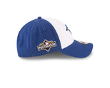 Men's Toronto Blue Jays New Era Alt 3 2025 MLB Postseason Side Patch 9Twenty Adjustable Hat - White Panel