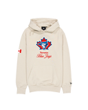 Men's Toronto Blue Jays MLB Baseball 2026 Canada Day Retro Logo New Era Sweatshirt - Cream