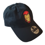 Iron Man Marvel Comics New Era 9Twenty Adjustable Buckle Hat - Black