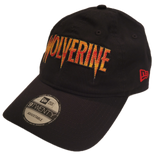 Wolverine Marvel Comics New Era 9Twenty Adjustable Buckle Hat - Black