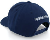 Men’s NHL Toronto Maple Leafs Mitchell & Ness Team Ground 2.0 Pro Blue Adjustable Snapback Hat