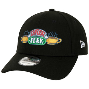 Friends Central Perk New Era 9Forty Adjustable Snapback Hat - Black