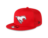 Calgary Stampeders CFL Football New Era Sideline 9Fifty Snapback Hat - Red