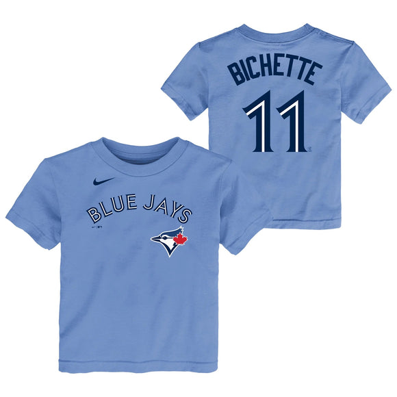 Toronto Blue Jays Bo Bichette Nike Powder Blue Player Name & Number Infant T-Shirt