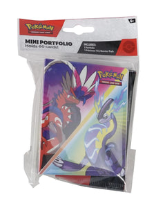 Pokemon Scarlet & Violet Mini Portfolio + 1 Booster Pack