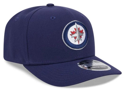 Men's Winnipeg Jets New Era Navy Blue NHL Hockey 9SEVENTY Stretch-Snap Hat