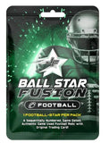 2025 Jersey Fusion Ball Star Football Pack - 1 Football Star Per Pack Factory Sealed