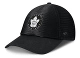 Men's Toronto Maple Leafs Fanatics Black Sin Bin Mesh Adjustable Hat