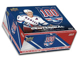 2025/26 Upper Deck New York Rangers Centennial Hockey Box Set 105 Cards Per Box