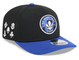Men's CF Montreal New Era Black/Blue 2025 Jersey Hook 9SEVENTY Stretch-Snap Hat
