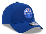 Men's Edmonton Oilers NHL New Era Men's Royal 9Forty A-Frame Snapback Hat