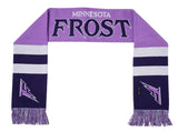 PWHL Women's Hockey League Official Bauer Minnesota Frost Scarf - One Size Fits Most