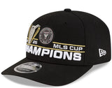 Inter Miami CF New Era 2025 MLS Cup Champions Locker Room 9SEVENTY Adjustable Hat - Black
