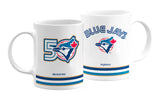 Toronto Blue Jays 50th Season Two-Piece 15oz. Coffee Mug Set - Inglasco