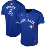 Youth Toronto Blue Jays George Springer Nike Royal Alternate Limited Player Jersey