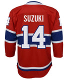 Montreal Canadiens Red Premier Preschool Ages 4-7 Years Old Hockey Jersey - Nick Suzuki