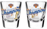 New York Knicks 2026 NBA Finals Champions Two-Piece 2oz. Shot Glass Set