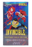 Keepsake Invincible 1st Edition Season 1 Holo Hobby Box 12 Packs Per Box, 4 Cards Per Pack