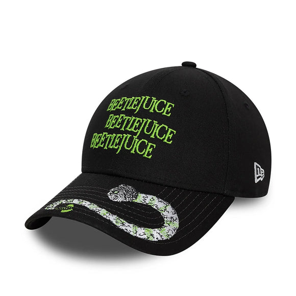 Men's Beetlejuice Snake Visor 9FORTY Buckle Adjustable Hat Cap