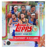 2025/26 Topps Holiday Basketball Mega Box 10 Packs Per Box, 10 Cards Per Pack