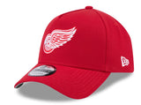 Men's Detroit Red Wings NHL New Era Red 9Forty A-Frame Snapback Hat