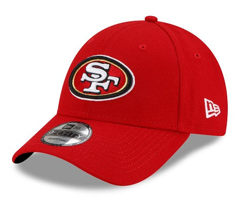 San Francisco 49ers New Era Men's Red The League 9Forty NFL Football Adjustable Hat
